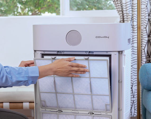 3. Individually replace filters and maintain your Coway product